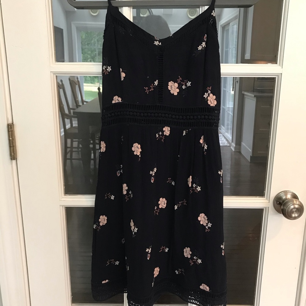 Abercrombie & Fitch Navy Floral Dress
